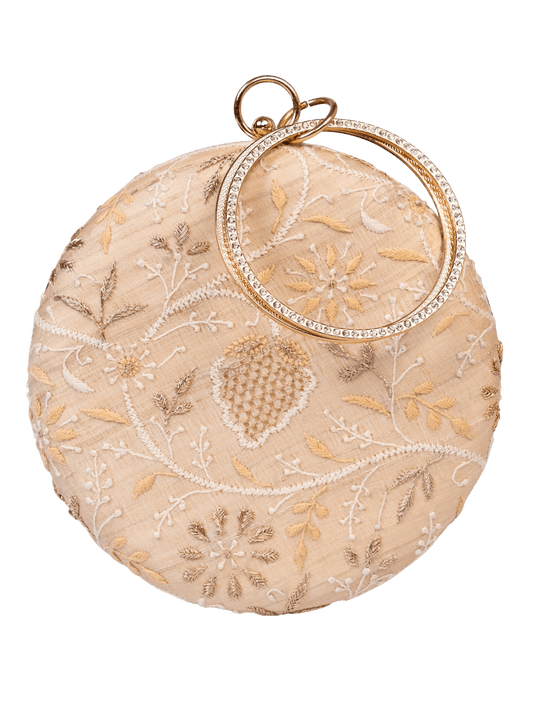 Round Bag - Beige Cream