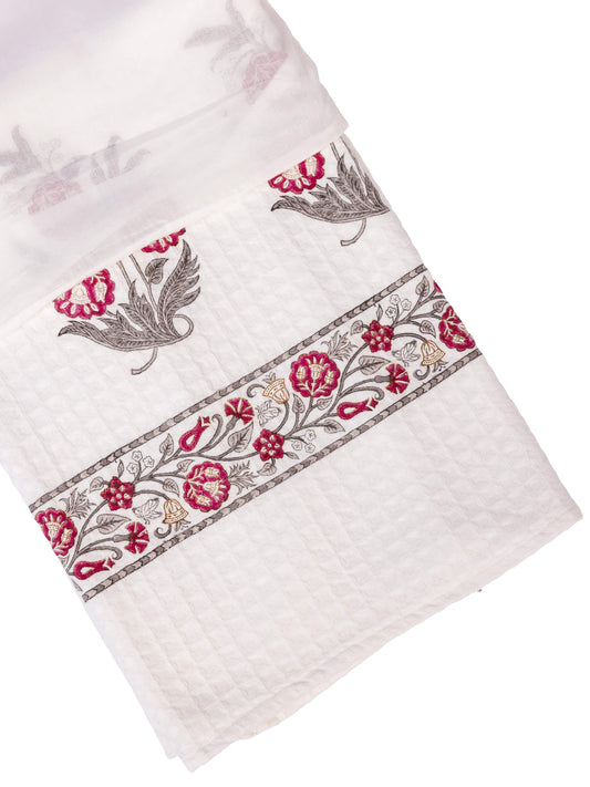 Cotton Waffle Bath Sheet Design 2