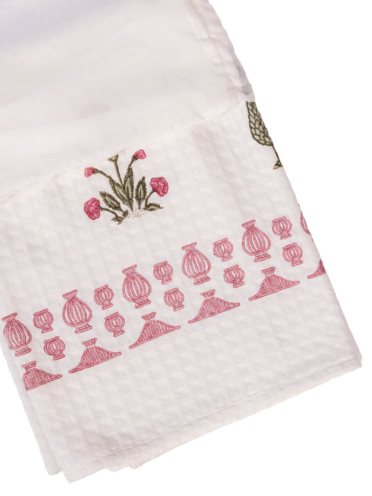 Cotton Waffle Bath Sheet Design 3