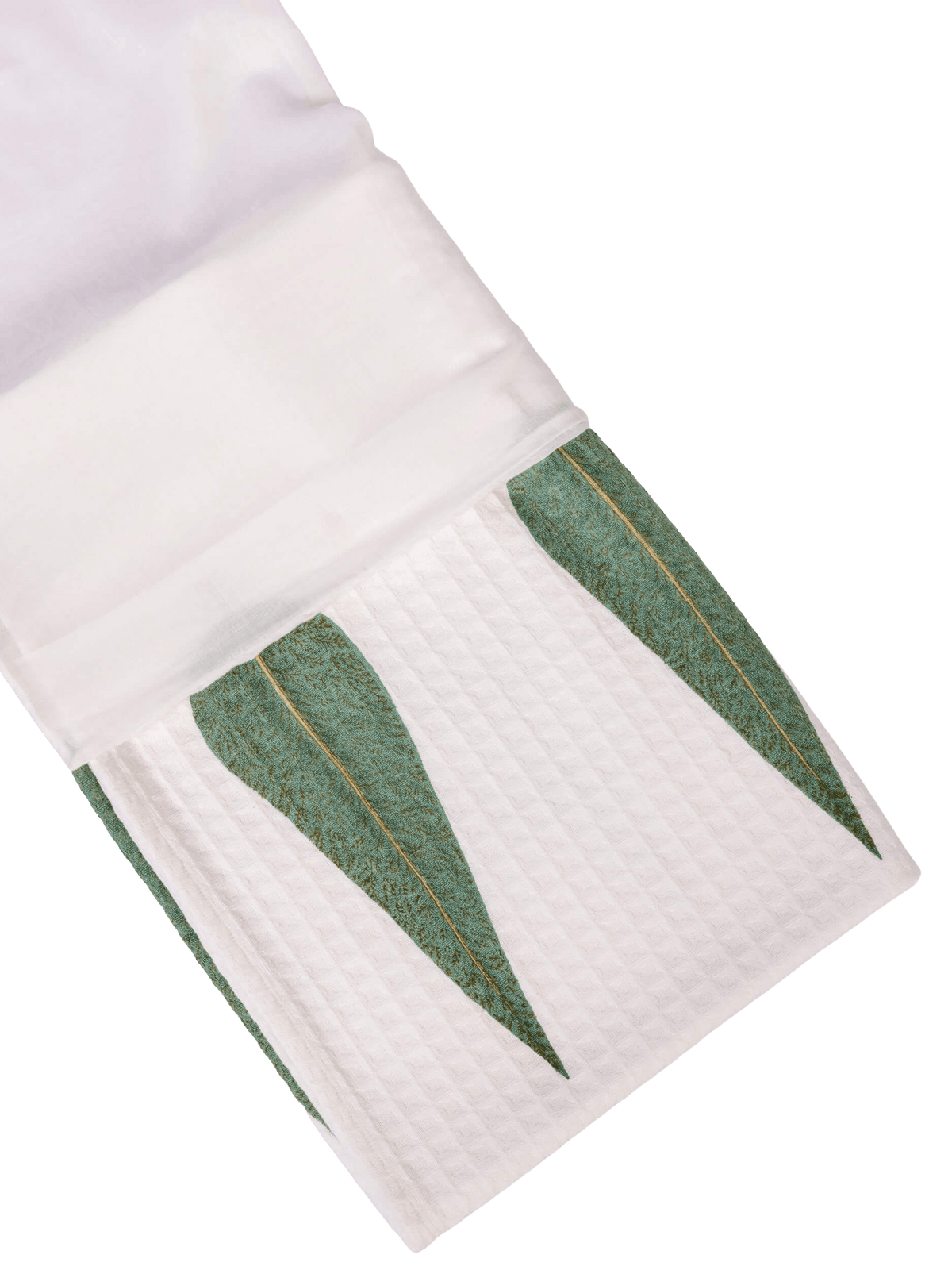 Emerald Cypress Waffle Bath Sheet