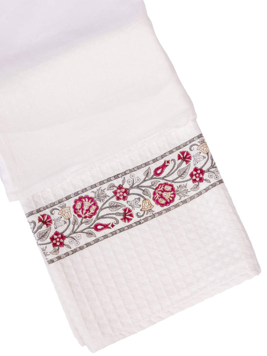 Cotton Waffle Bath Towel Design 2