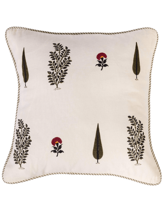 Cypress & Bloom Quilted Cushion Cover