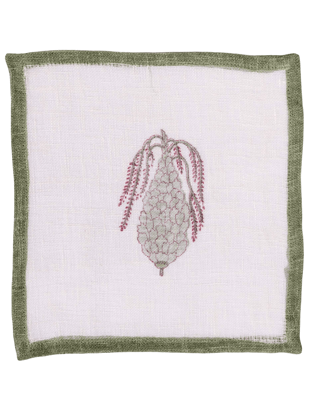 Olive Willow Cocktail Napkins Large