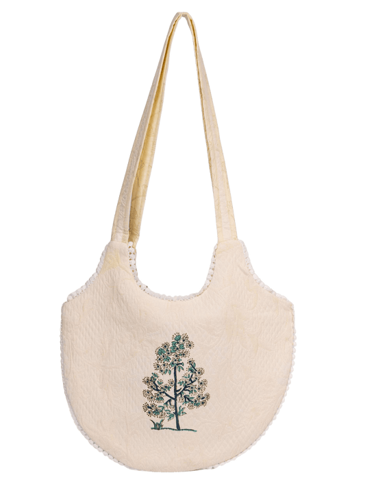 Cypress Grove Round Tote