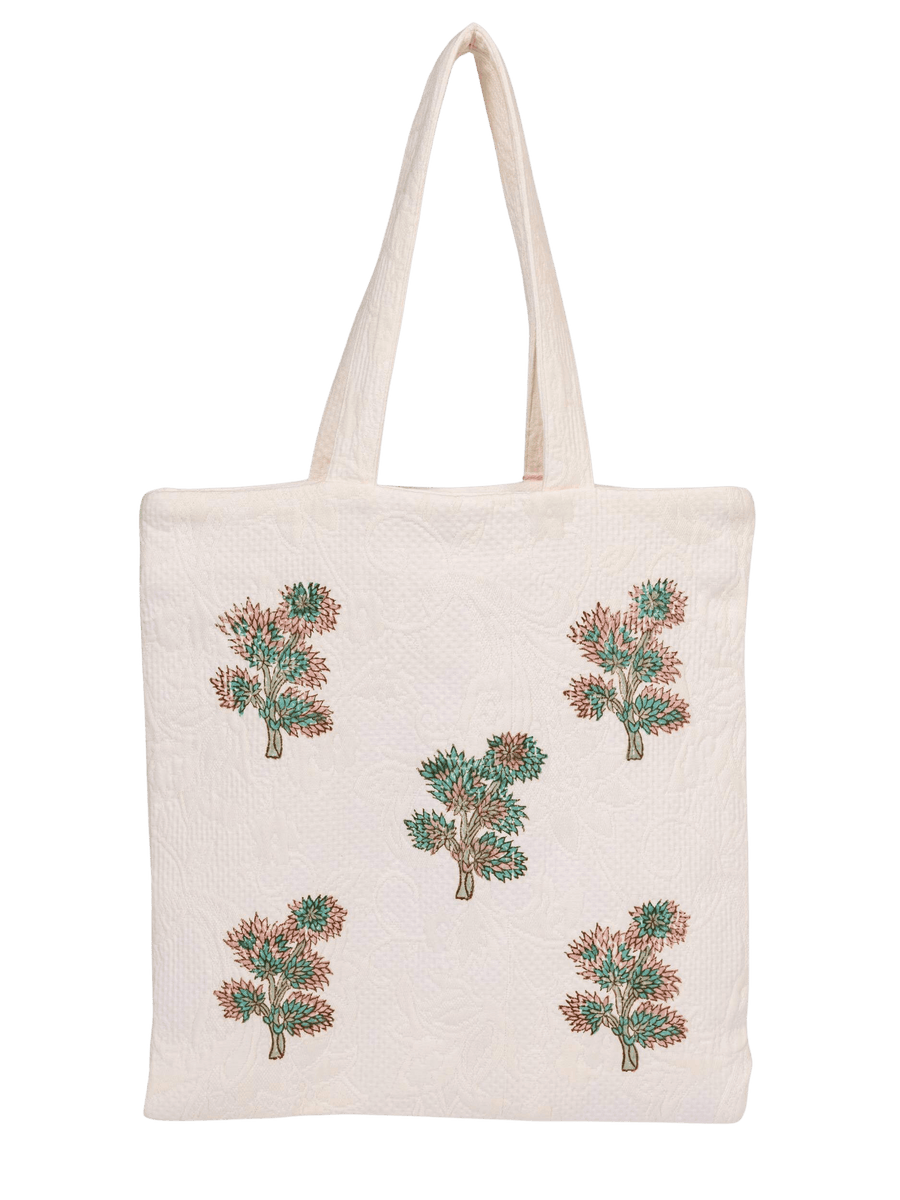 Botanical Grove Square Tote