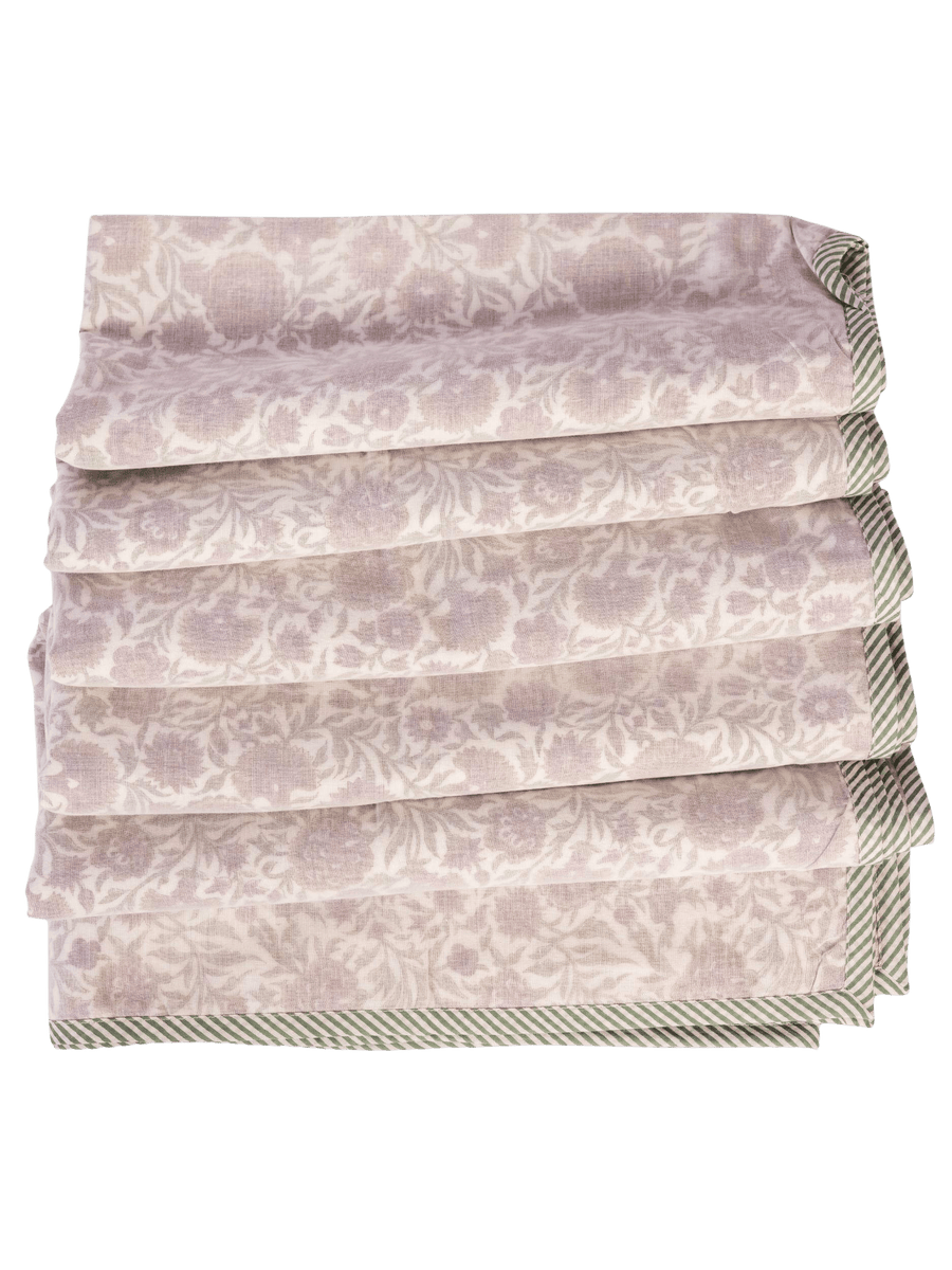 Vintage Garden 3-Layer Throw